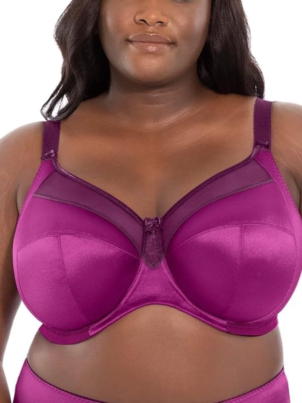 Goddess ✨Women's Keira Wireless Soft Cup Bra 42G NWT Magenta Mix